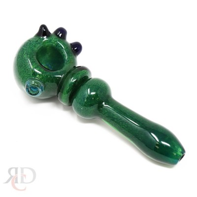 GLASS PIPE GREEN MARBLE PIPE GP918 1CT